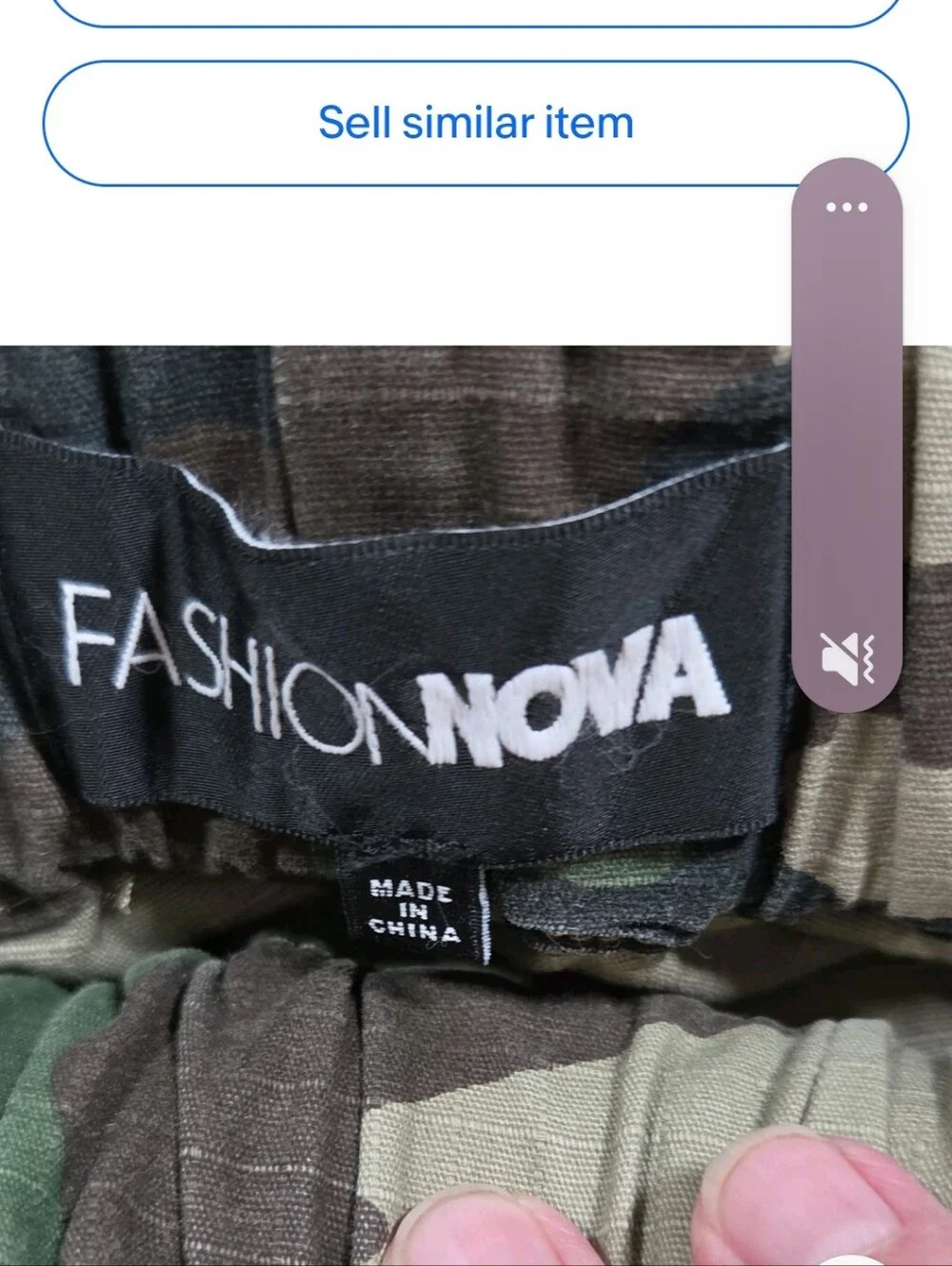 Camouflage Cargo Fashion Nova Women's Pants - Green Camo Hunting Military Core